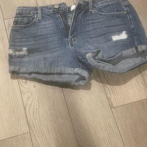 KanCan dark wash denim shorts size XS